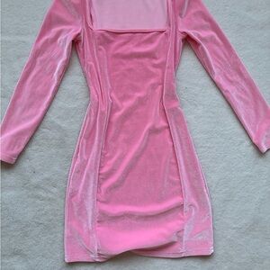 Zara Pink Long Sleeve Dress